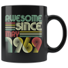Image of VnSupertramp Vintage April May June July 50th Birthday 1969 Personalized Black Coffee Mug 11oz