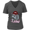 Image of VnSupertramp Fifty Licious 50th Birthday Sexy Clips Women V-Neck Shirt Plus Size XL-4XL Mother's Day Mom Gift 1969 - D2