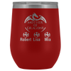 Image of VnSupertramp Mother of Dragons 12oz Wine Tumbler - Personalized Mother's Day Gift - Game of Thrones Fans Lovers - D3