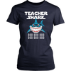 Image of Teacher Shark District Women Shirt Doo Doo Doo Plus Size XL-4XL Official VnSupertramp Apparel