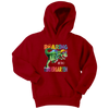 Image of VnSupertramp Roaring Kindergarten Dinosaur T-Rex Youth Hoodie Back to School
