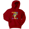 Image of VnSupertramp Roaring Kindergarten Dinosaur T-Rex Youth Hoodie Back to School