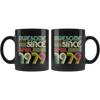 Image of VnSupertramp Vintage April May June July 40th Birthday 1979 Personalized Black Coffee Mug 11oz