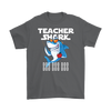 Image of Teacher Shark Men Shirt Doo Doo Doo Plus Size 2XL-5XL Back To School Official VnSupertramp Apparel