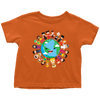 Image of VnSupertramp Children Around The World Toddler T-Shirt For Boys Girls Happy Earth Day Tee 2019