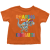 Image of VnSupertramp Roaring Kindergarten Dinosaur T-Rex Toddler Shirt Back to School
