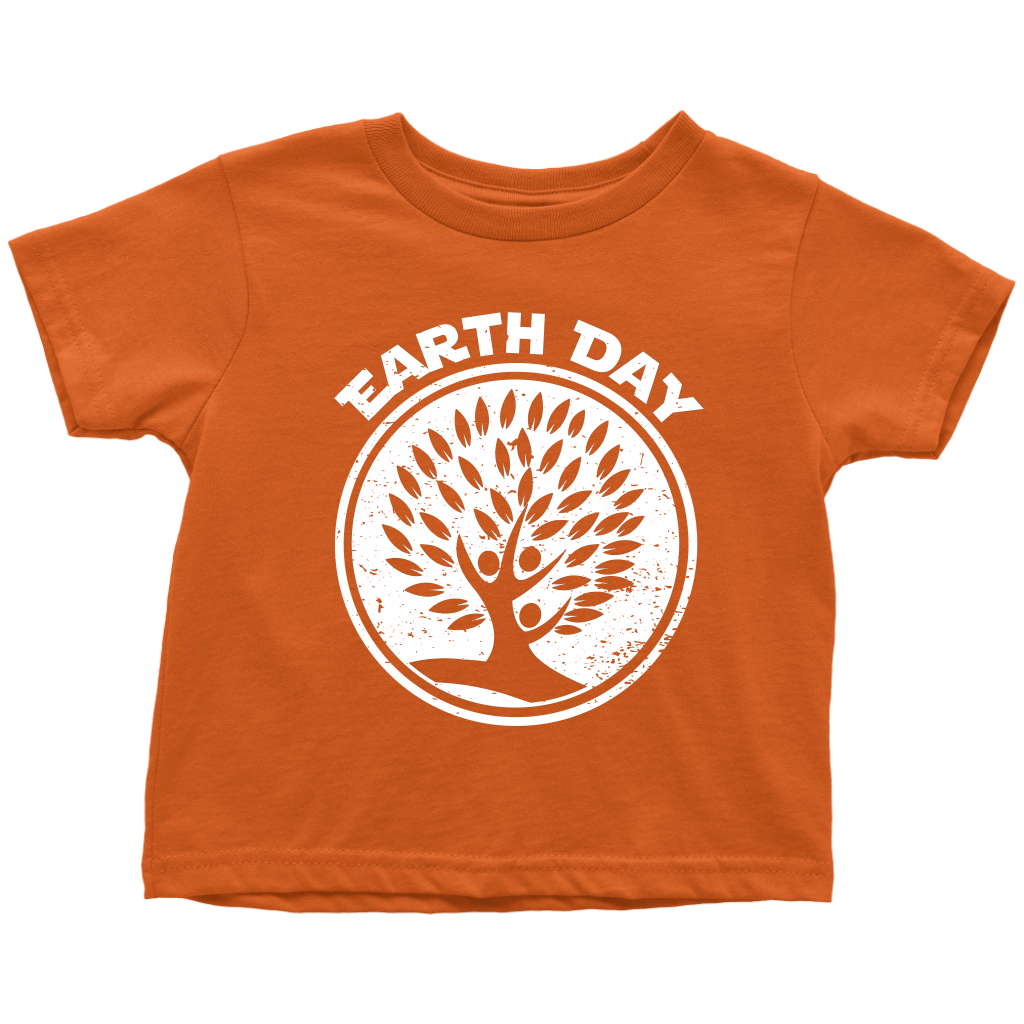 VnSupertramp Tree Hands People Lover Nature Toddler T-Shirt For Boys Girls Happy Earth Day Tee 2019 - D2