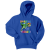 Image of VnSupertramp Roaring Kindergarten Dinosaur T-Rex Youth Hoodie Back to School
