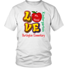 Image of VnSupertramp Personalized Love Apple Women Men Teacher T-Shirt - Custom Name, School, Grade on Tee Gift