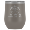 Image of VnSupertramp Mother of Dragons 12oz Wine Tumbler - Personalized Mother's Day Gift - Game of Thrones Fans Lovers - D3