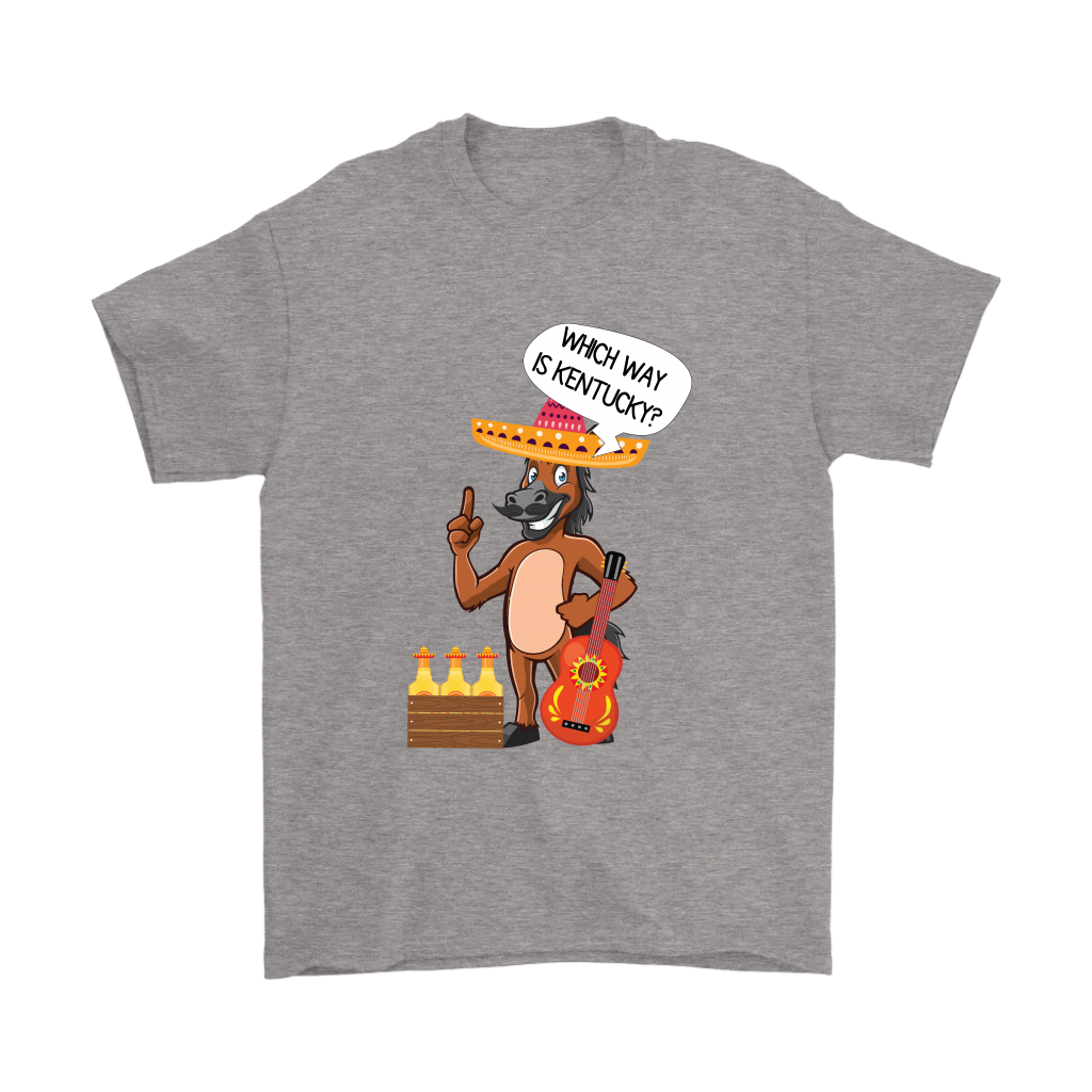 VnSupertramp Cinco de Mayo Kentucky Horse Race Men T-Shirt Plus Size XL-5XL Sombrero Derby Mexico - D4