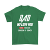 Image of VnSupertramp Dad We I Love You 3000 Three Thousand Personalized Men Shirt Plus Size XL-5XL - Custom Your Kids' Name