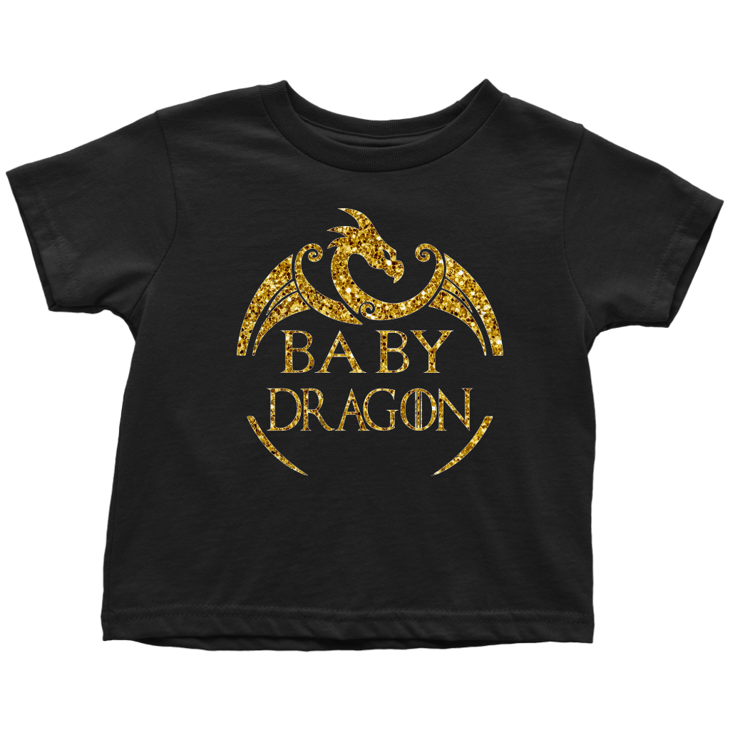 VnSupertramp Baby Dragon Toddler T-shirt For Boys Girls Dragon Fans Gift Family Matching Tee - D2