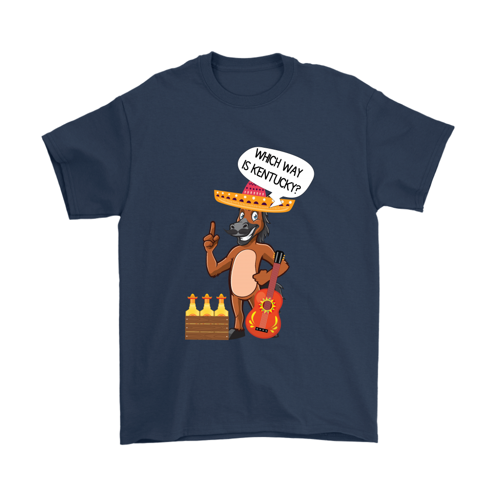 VnSupertramp Cinco de Mayo Kentucky Horse Race Men T-Shirt Plus Size XL-5XL Sombrero Derby Mexico - D4