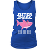 Image of Sister Shark Women Tank Top Shirt Doo Doo Doo Official VnSupertramp Apparel