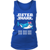 Image of Sister Shark Women Tank Top Shirt Doo Doo Doo Official VnSupertramp Apparel