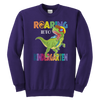 Image of VnSupertramp Roaring Kindergarten Dinosaur Youth Sweatshirt Back to School Gift