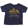 Image of VnSupertramp Baby Dragon Toddler T-shirt For Boys Girls Dragon Fans Gift Family Matching Tee - D2