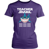 Image of Teacher Shark District Women Shirt Doo Doo Doo Plus Size XL-4XL Official VnSupertramp Apparel