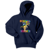Image of VnSupertramp Roaring Kindergarten Dinosaur T-Rex Youth Hoodie Back to School