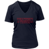 Image of VnSupertramp Teaching Things Teacher Women V-Neck T-Shirt Plus Size XL-4XL For Stranger Things Fans - Back To School Appreciation Gift