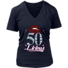 Image of VnSupertramp Fifty Licious 50th Birthday Sexy Clips Women V-Neck Shirt Plus Size XL-4XL Mother's Day Mom Gift 1969 - D2
