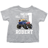 Image of VnSupertramp Personalized Monster Truck Car Birthday Toddler Shirt Kids Boy Son - D4