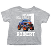 Image of VnSupertramp Personalized Monster Truck Car Birthday Toddler Shirt Kids Boy Son - D2