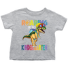 Image of VnSupertramp Roaring Kindergarten Dinosaur T-Rex Toddler Shirt Back to School