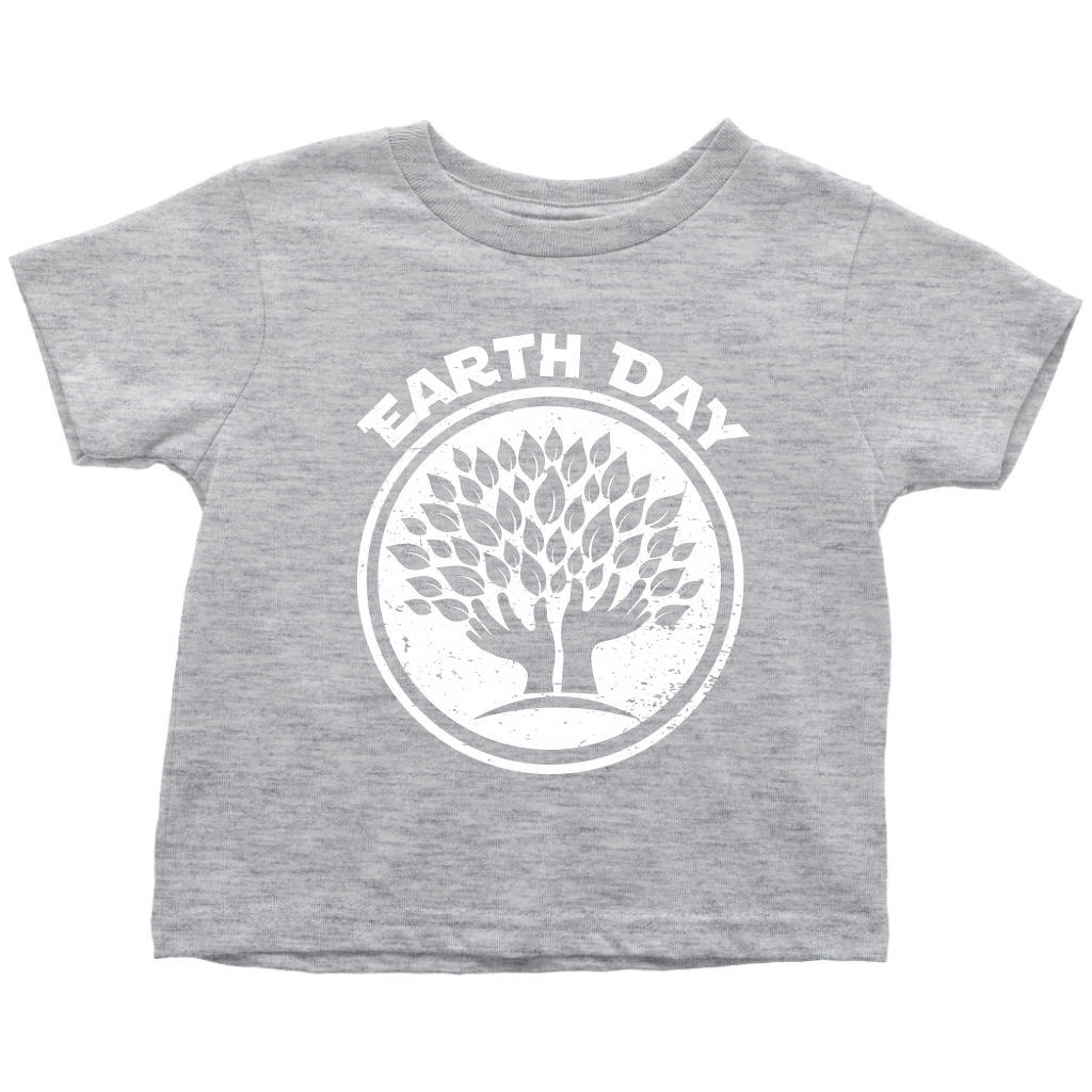 VnSupertramp Tree Hands People Lover Nature Toddler T-Shirt For Boys Girls Happy Earth Day Tee 2019 - D1