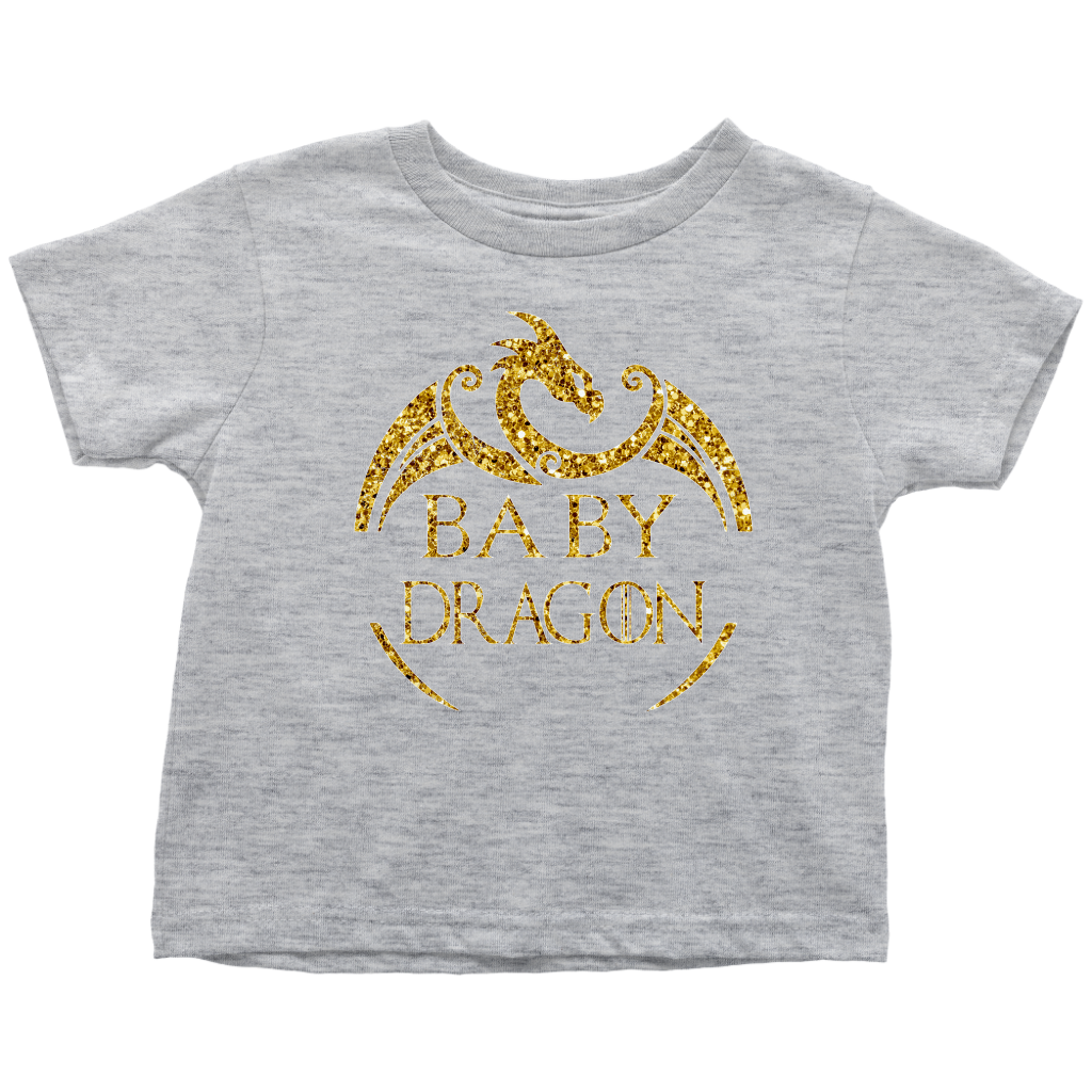 VnSupertramp Baby Dragon Toddler T-shirt For Boys Girls Dragon Fans Gift Family Matching Tee - D2