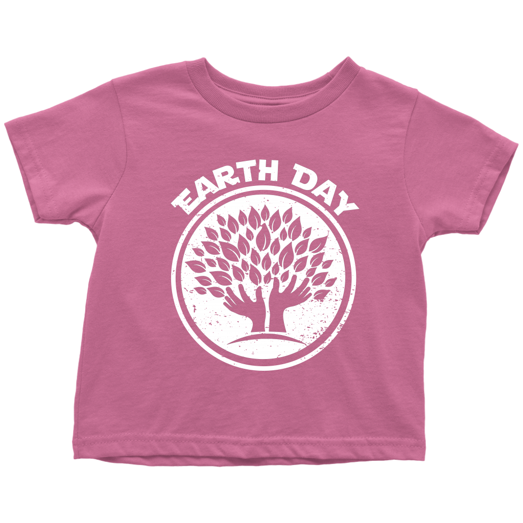 VnSupertramp Tree Hands People Lover Nature Toddler T-Shirt For Boys Girls Happy Earth Day Tee 2019 - D1