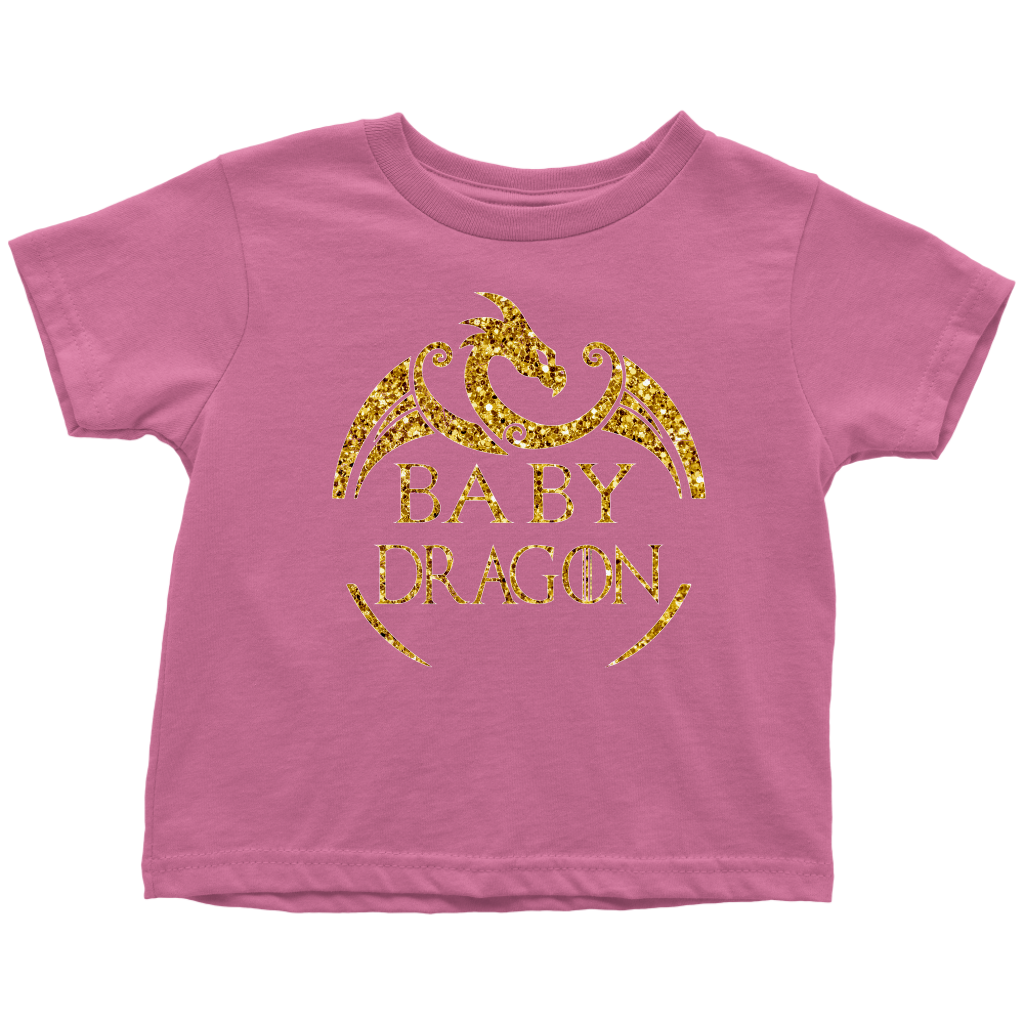 VnSupertramp Baby Dragon Toddler T-shirt For Boys Girls Dragon Fans Gift Family Matching Tee - D2