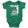 Image of Official VnSupertramp Baby Shark Doo Doo Doo Personalized Name and Age Onesie Birthday Party Gift for Kids - D3