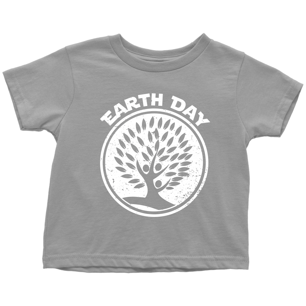 VnSupertramp Tree Hands People Lover Nature Toddler T-Shirt For Boys Girls Happy Earth Day Tee 2019 - D2