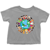 Image of VnSupertramp Children Around The World Toddler T-Shirt For Boys Girls Happy Earth Day Tee 2019