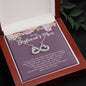 to My Boyfriend’s Mom Gift Necklace with Message Card and Gift Box