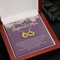 to My Boyfriend’s Mom Gift Necklace with Message Card and Gift Box