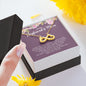 to My Boyfriend’s Mom Gift Necklace with Message Card and Gift Box
