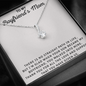 Gift to My Boyfriend's Mom Necklace with Gift Box 148