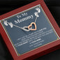 Atiara Gifts Pregnancy Gift for First Time Mom, Congratulations Gift for New Mom, Mommy to Be Necklace, Trendy Gift for New Mom in Hospital, Expecting Mom Gift, Mom to Be Message Card