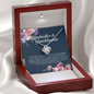 Grandmother & Granddaughter Necklace Gift, Granddaughter Birthday Gift, Necklace from Grandmother with Thoughtful Message Card, Granddaughter Jewelry from Grandma, Gifts for Girls