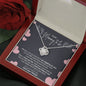Mommy, Love You From Your Tummy Love Knot Necklace | Pregnancy Gift for Mommy | Gift for Mommy from Baby Bump | Mom Necklace Customize Message Card