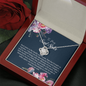 Soul Sister Necklace with Message Card, Unbiological Sister Necklace Gift, Soul Sister Gifts, BFF Birthday Gift, Bestie Love Knot Necklace