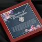 Grandmother & Granddaughter Necklace Gift, Granddaughter Birthday Gift, Necklace from Grandmother with Thoughtful Message Card, Granddaughter Jewelry from Grandma, Gifts for Girls