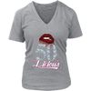 Image of VnSupertramp Fifty Licious 50th Birthday Sexy Clips Women V-Neck Shirt Plus Size XL-4XL Mother's Day Mom Gift 1969 - D2