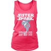 Image of Sister Shark Women Tank Top Shirt Doo Doo Doo Official VnSupertramp Apparel