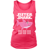 Image of Sister Shark Women Tank Top Shirt Doo Doo Doo Official VnSupertramp Apparel