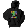 Image of VnSupertramp Roaring Kindergarten Dinosaur T-Rex Youth Hoodie Back to School