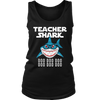 Image of Teacher Shark Women Tank Top Shirt Doo Doo Doo Plus Size XL-4XL Official VnSupertramp Apparel